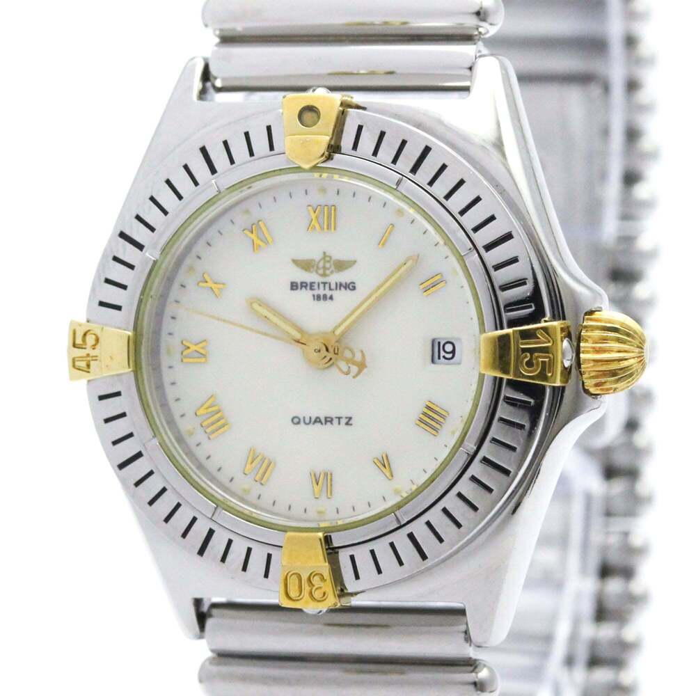 Breitling Callistino Quartz 18K Gold and Steel 28